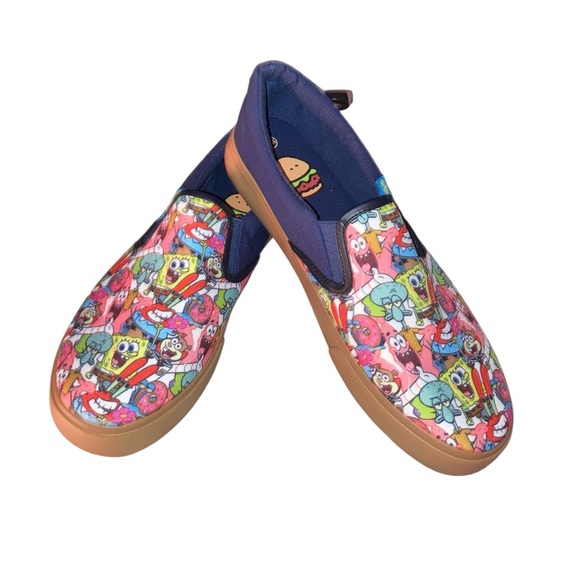 SpongeBob SquarePants Canvas Slip On Sneakers - Picture 3 of 16